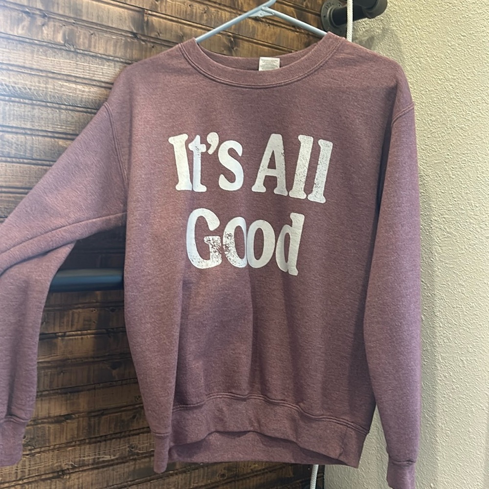Women’s small sweatshirt from local boutique. Worn one time